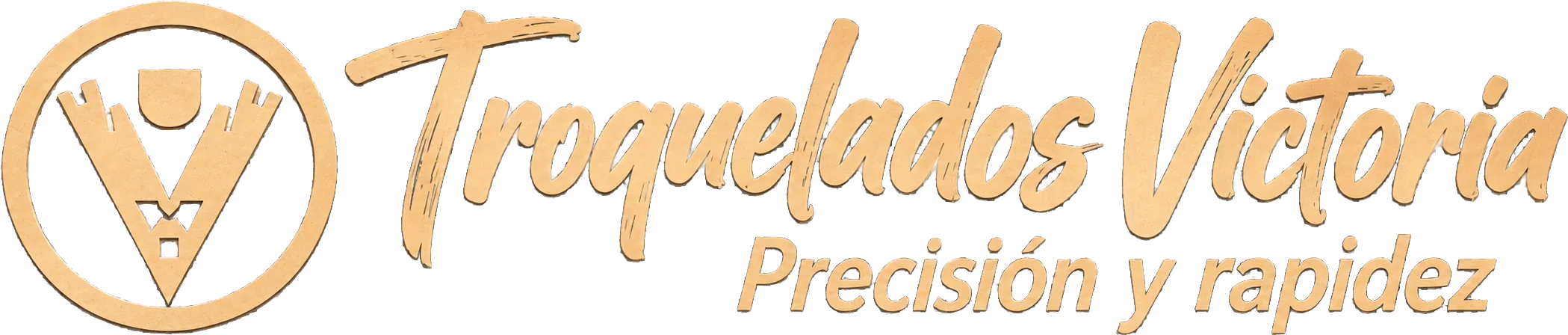 Logo de Troquelados Victoria — Precisión y rapidez